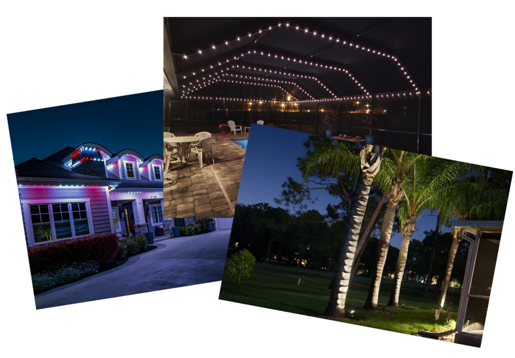 Outdoor lighiting collage 2